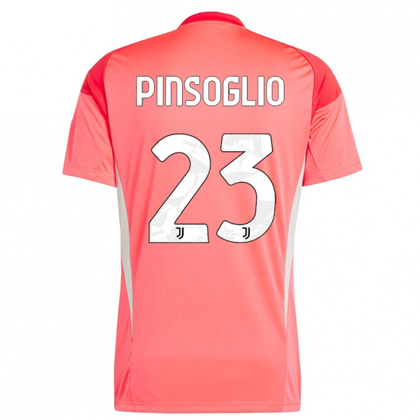 Danxen Enfant Carlo Pinsoglio #23 Maillot de Gardien Orange Rouge 2025/26 T-shirt
