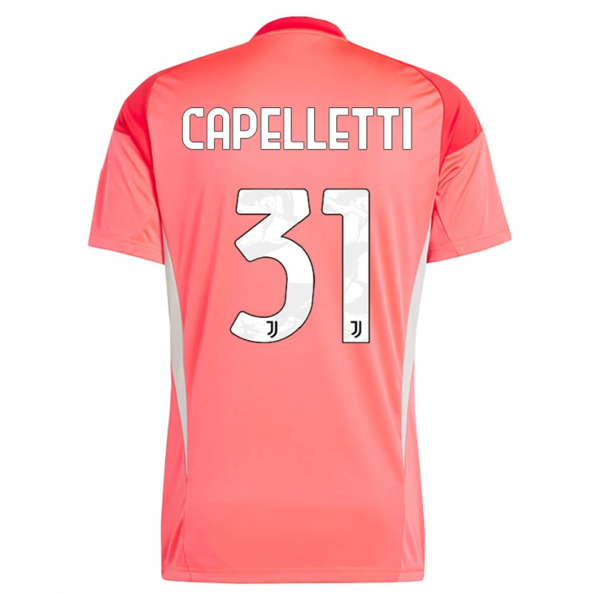 Danxen Enfant Alessia Capelletti #31 Maillot de Gardien Orange Rouge 2025/26 T-shirt