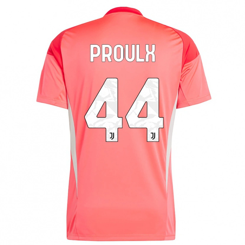 Danxen Enfant Lysianne Proulx #44 Maillot de Gardien Orange Rouge 2025/26 T-shirt