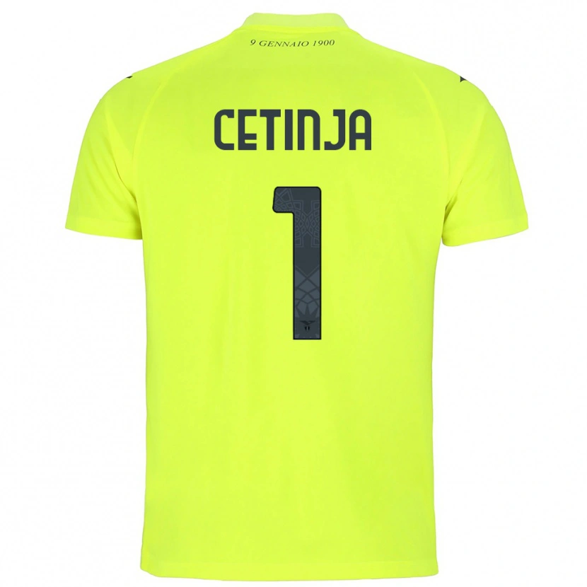 Danxen Enfant Sara Cetinja #1 Maillot de Gardien Vert Fluo 2025/26 T-shirt