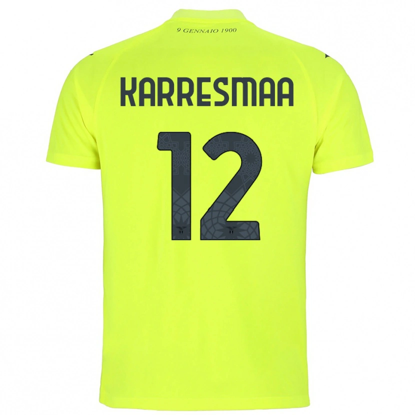 Danxen Enfant Kerttu Karresmaa #12 Maillot de Gardien Vert Fluo 2025/26 T-shirt