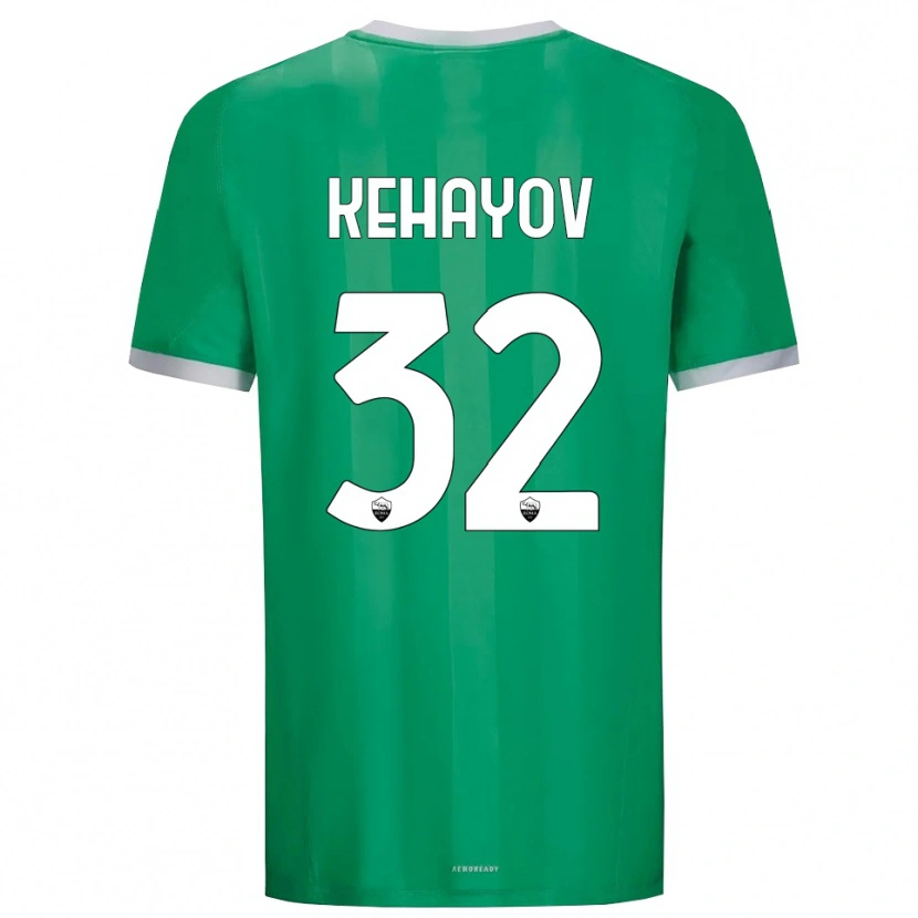 Danxen Enfant Atanas Kehayov #32 Maillot de Gardien Vert Blanc 2025/26 T-shirt