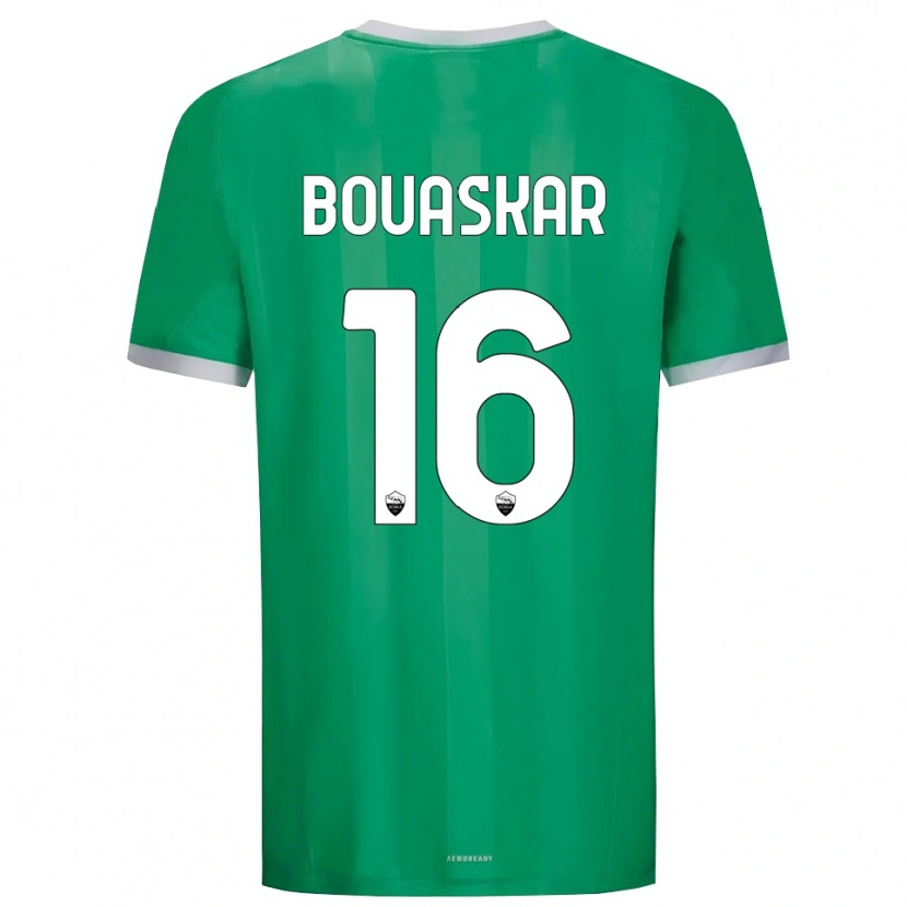 Danxen Enfant Slim Bouaskar #16 Maillot de Gardien Vert Blanc 2025/26 T-shirt