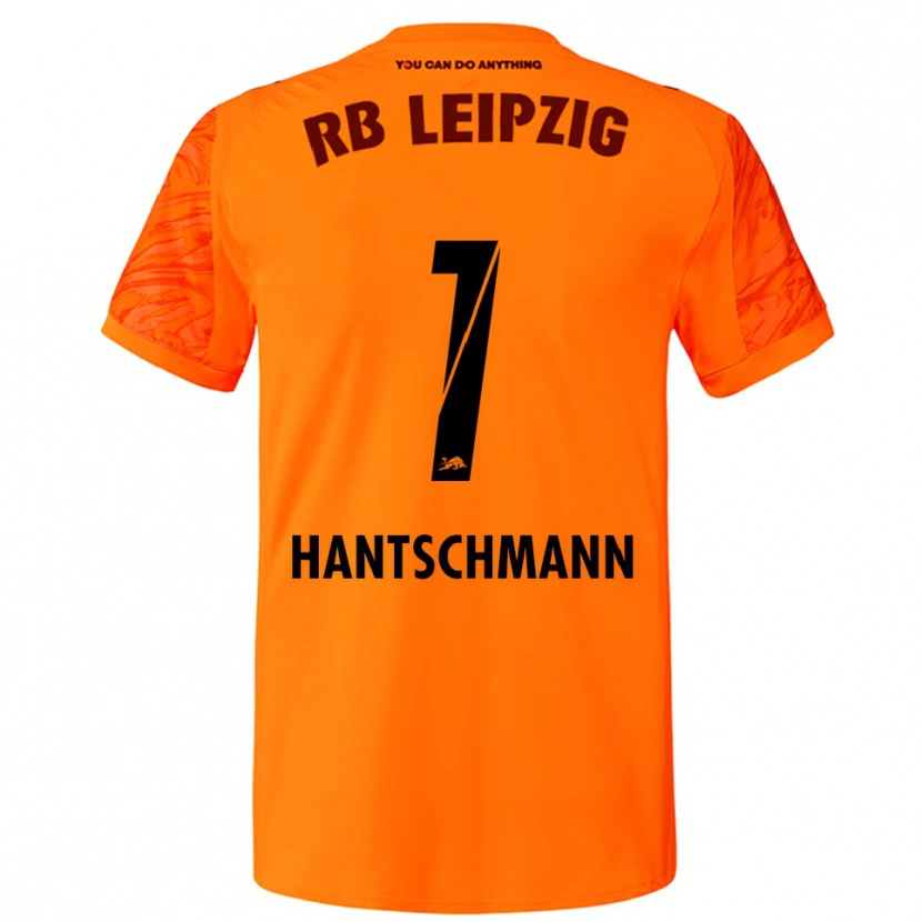 Danxen Enfant Franz Hantschmann #1 Maillot de Gardien Orange Rouge 2025/26 T-shirt