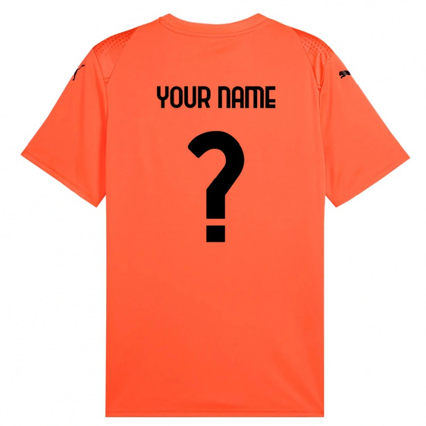 Danxen Enfant US Salernitana 1919 Maillot de Gardien Orange Noir 2025/26 T-shirt