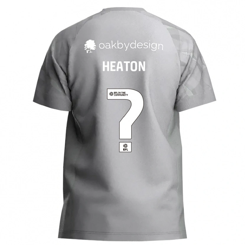 Danxen Enfant Alice Heaton #0 Maillot de Gardien Gris Foncé 2025/26 T-shirt