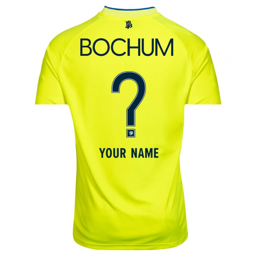 Danxen Enfant VfL Bochum Maillot de Gardien Vert Jaune 2025/26 T-shirt