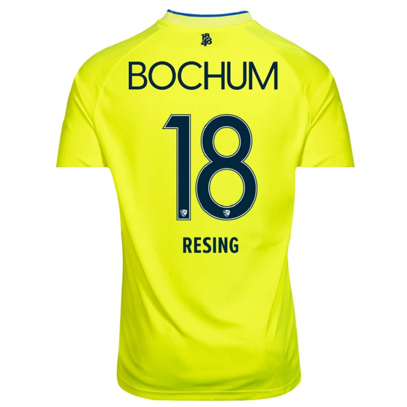 Danxen Enfant Svea Resing #18 Maillot de Gardien Vert Jaune 2025/26 T-shirt