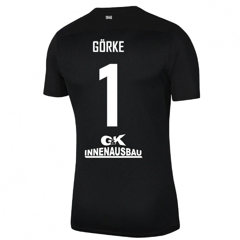 Danxen Enfant Arthur Görke #1 Maillot de Gardien Blanc Noir 2025/26 T-shirt
