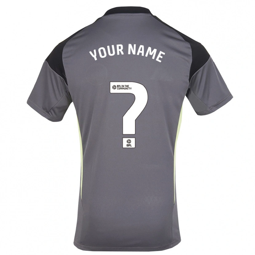 Danxen Enfant Leicester City Maillot de Gardien Blanc Gris 2025/26 T-shirt