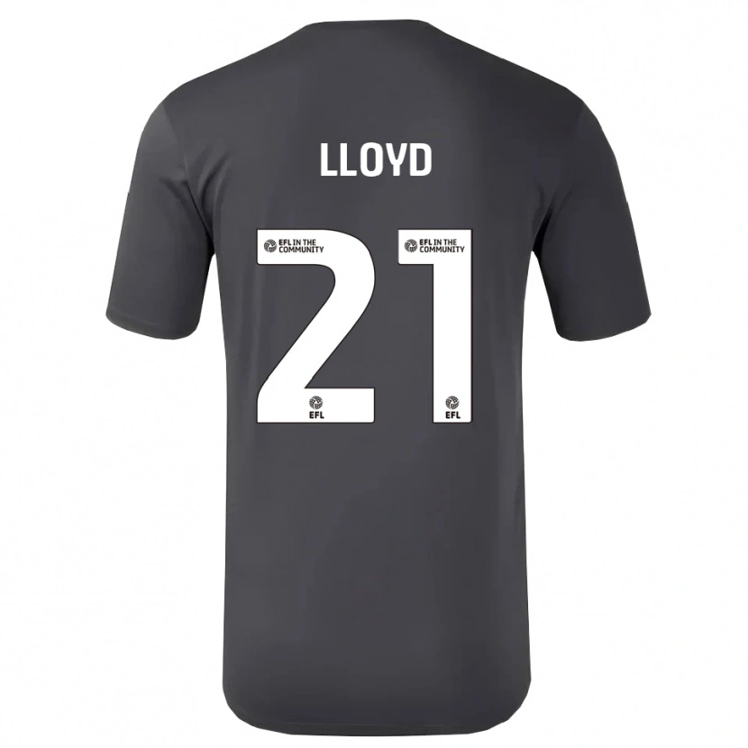 Danxen Enfant Oliver Lloyd #21 Maillot de Gardien Blanc Noir 2025/26 T-shirt