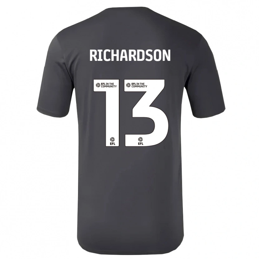 Danxen Enfant Joseph Richardson #13 Maillot de Gardien Blanc Noir 2025/26 T-shirt