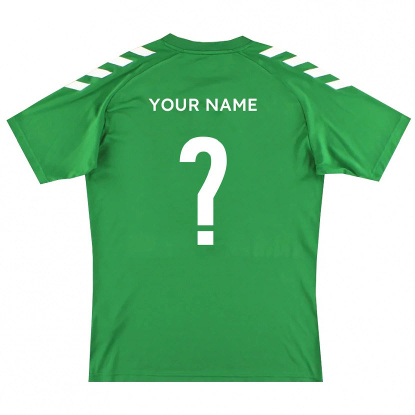 Danxen Enfant York City FC Maillot de Gardien Blanc Vert 2025/26 T-shirt