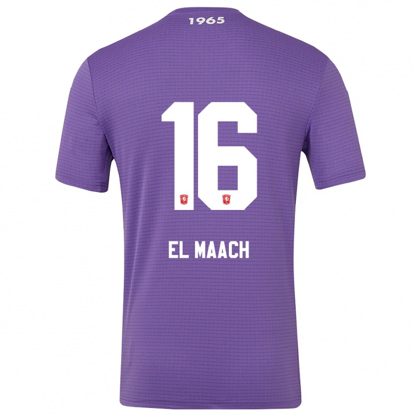 Danxen Enfant Issam El Maach #16 Maillot de Gardien Violet Moyen 2025/26 T-shirt