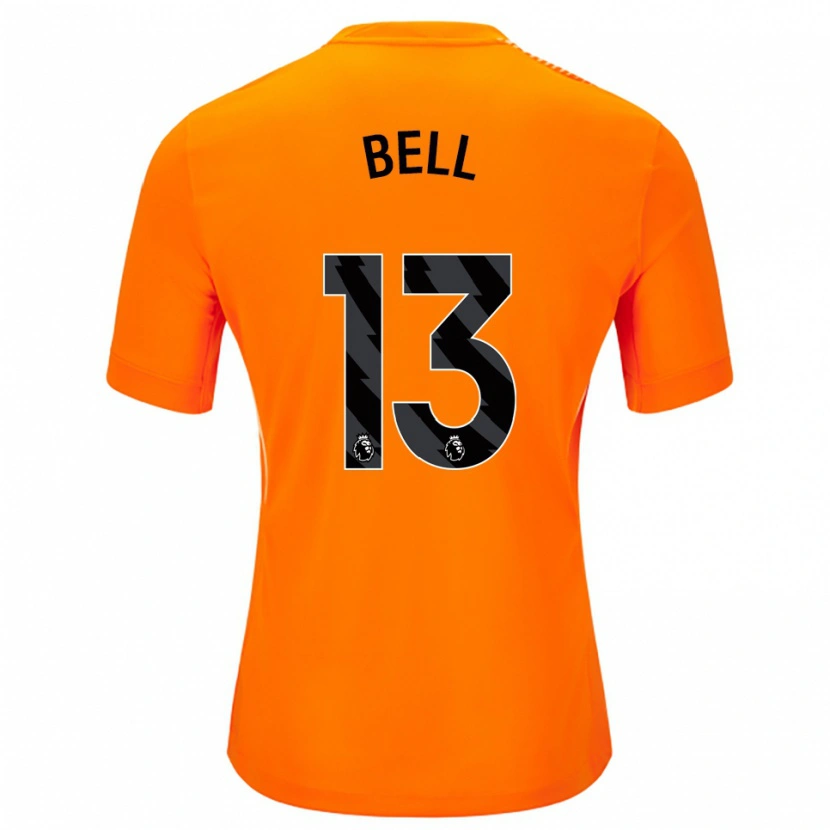 Danxen Enfant Toby Bell #13 Maillot de Gardien Orange Noir 2025/26 T-shirt