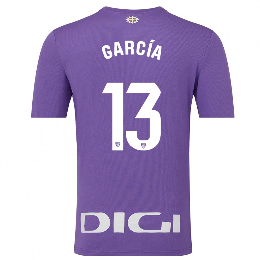 Danxen Enfant Simón García #13 Maillot de Gardien Violet Blanc 2025/26 T-shirt