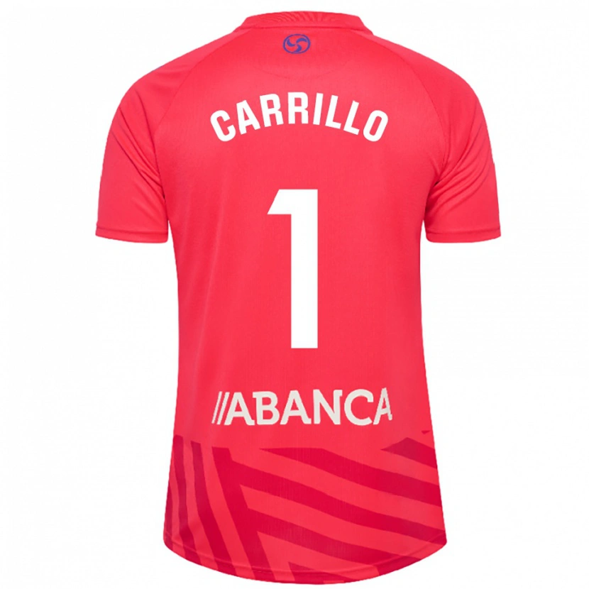 Danxen Enfant Coke Carrillo #1 Maillot de Gardien Rouge Blanc 2025/26 T-shirt