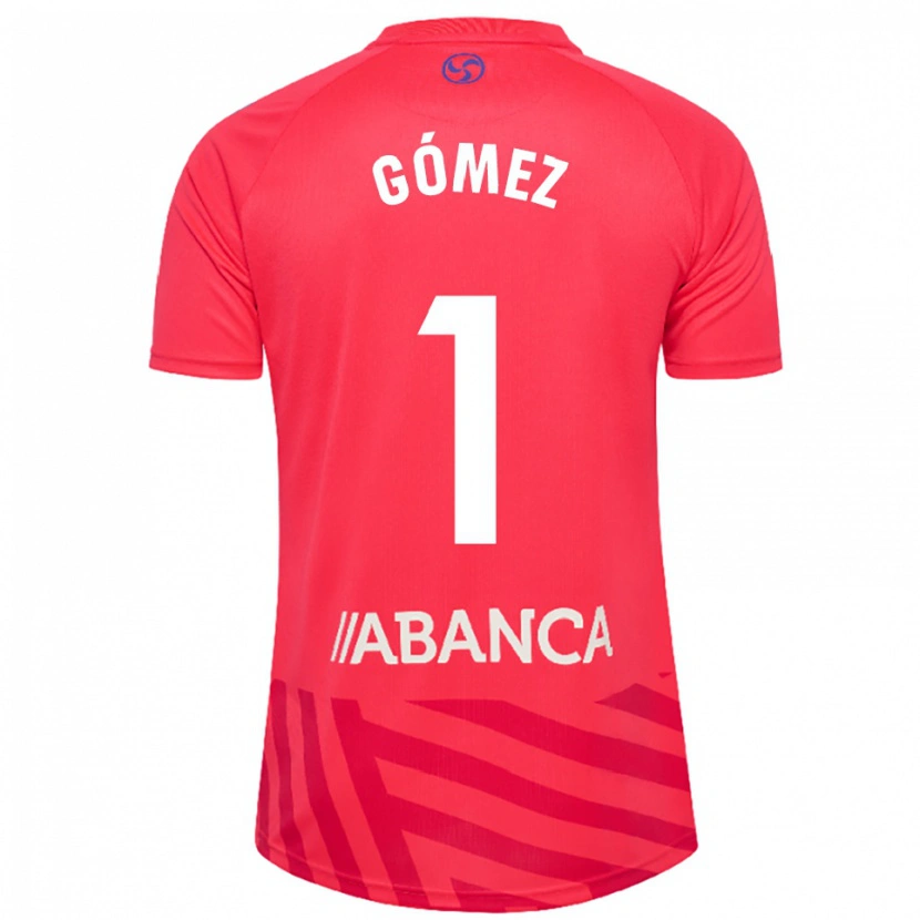 Danxen Enfant Nuria Gómez #1 Maillot de Gardien Rouge Blanc 2025/26 T-shirt