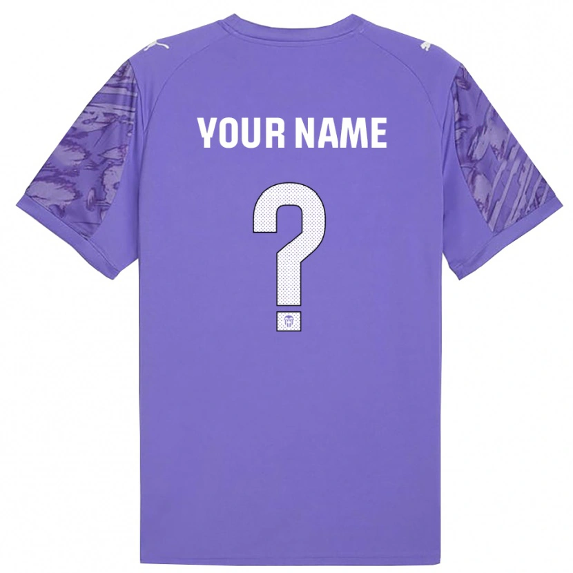 Danxen Enfant Valencia Maillot de Gardien Blanc Lillac 2025/26 T-shirt