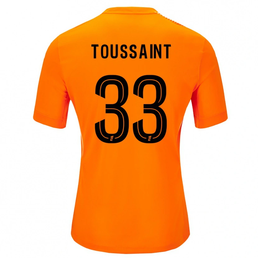 Danxen Enfant Océane Toussaint #33 Maillot de Gardien Orange Noir 2025/26 T-shirt
