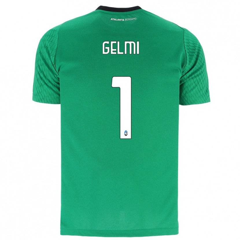 Danxen Enfant Ludovico Gelmi #1 Maillot de Gardien Vert Émeraude 2025/26 T-shirt