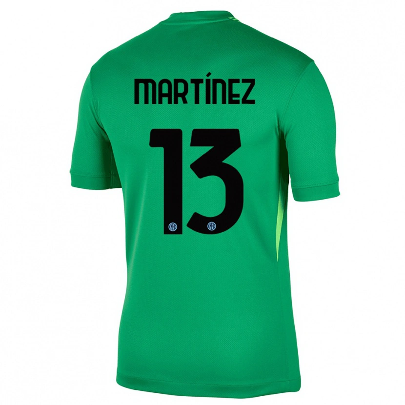 Danxen Enfant Josep Martínez #13 Maillot de Gardien Vert Clair Noir 2025/26 T-shirt