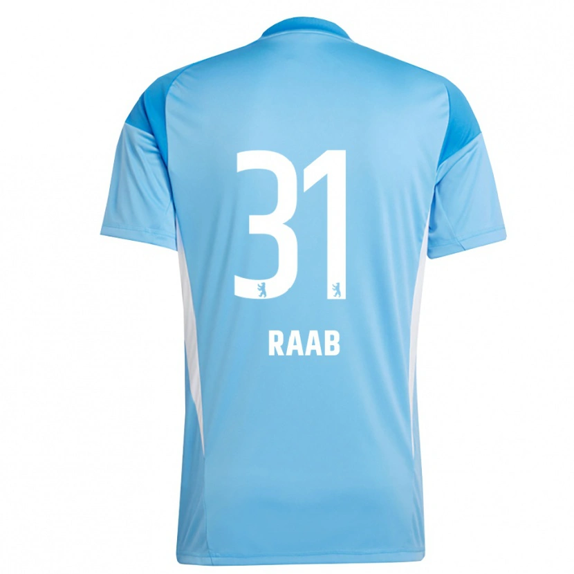 Danxen Enfant Matheo Raab #31 Maillot de Gardien Bleu Noir 2025/26 T-shirt