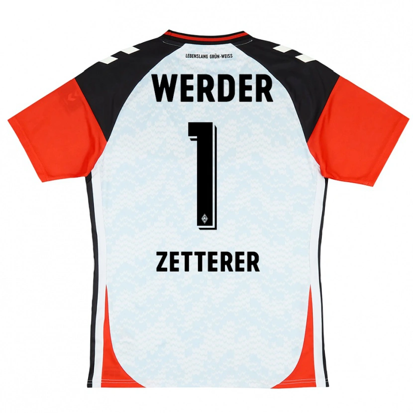 Danxen Enfant Michael Zetterer #1 Maillot de Gardien Jaune Noir Rouge 2025/26 T-shirt