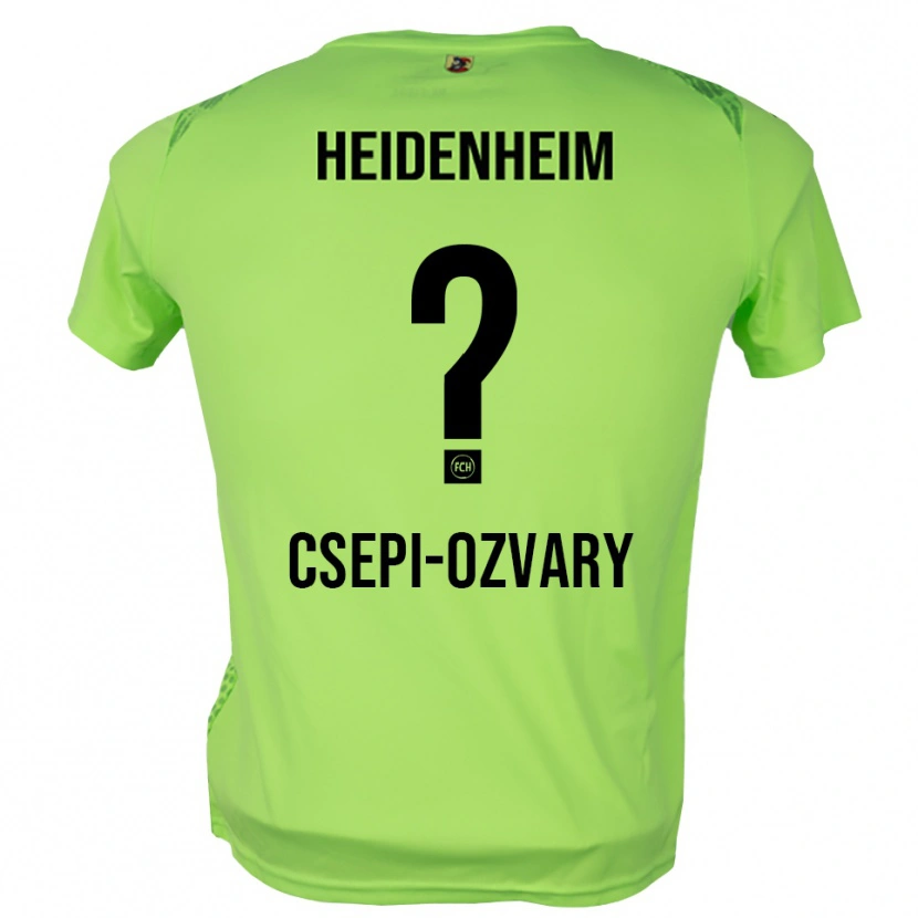 Danxen Enfant Marcell Csepi-Ozvary #0 Maillot de Gardien Vert Pâle 2025/26 T-shirt