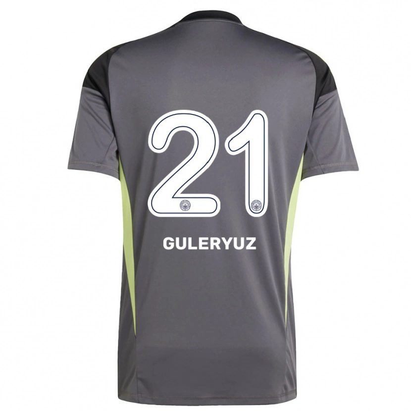 Danxen Enfant Göknur Güleryüz #21 Maillot de Gardien Gris Anthracite Noir 2025/26 T-shirt