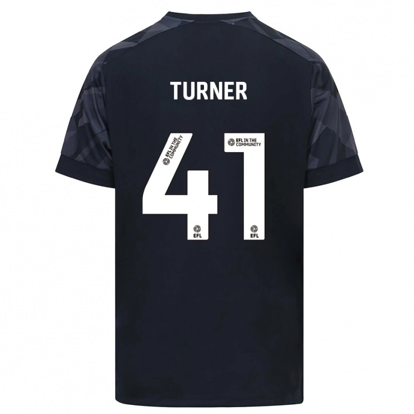 Danxen Homme Matthew Turner #41 Maillot de Gardien Noir Blanc 2025/26 T-shirt