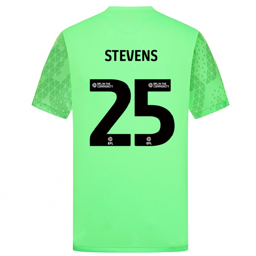 Danxen Homme Jack Stevens #25 Maillot de Gardien Vert Clair 2025/26 T-shirt