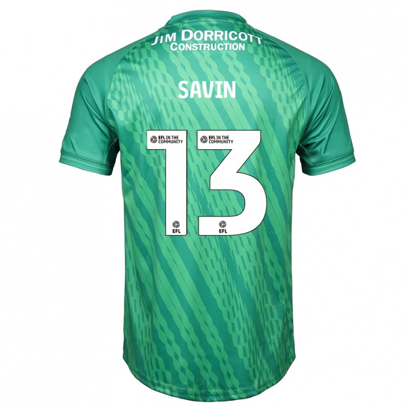 Danxen Homme Toby Savin #13 Maillot de Gardien Turquoise Vert 2025/26 T-shirt