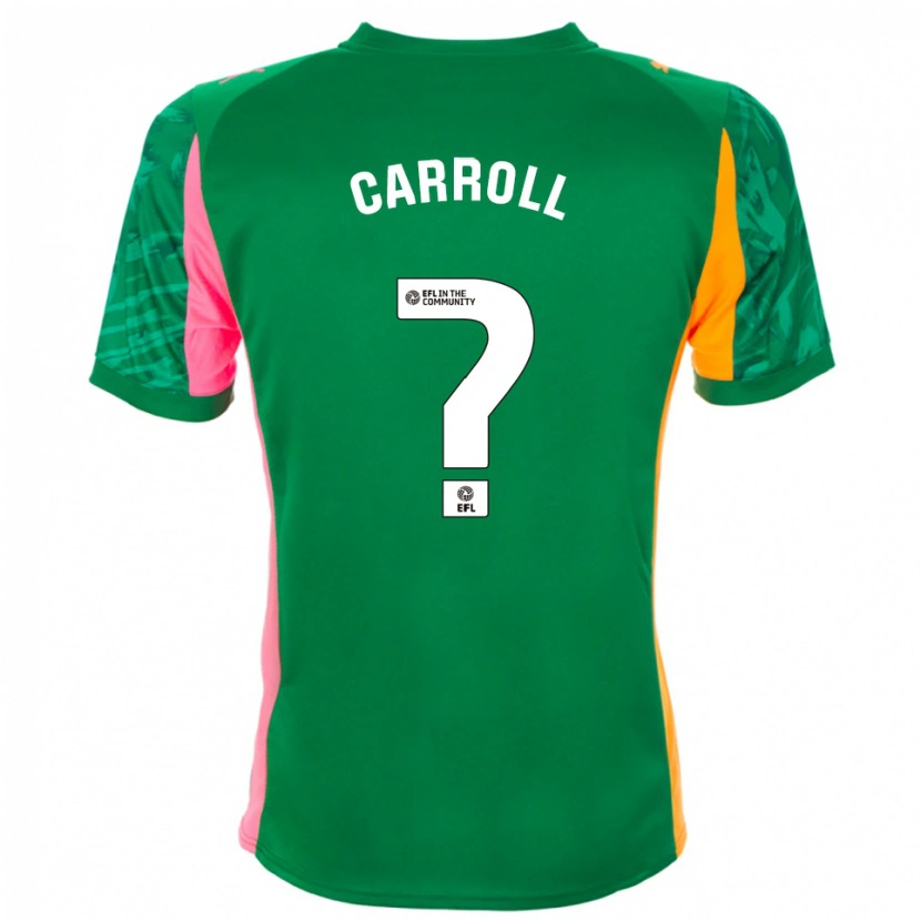 Danxen Homme Rhianne Carroll #0 Maillot de Gardien Orange Vert Rose 2025/26 T-shirt