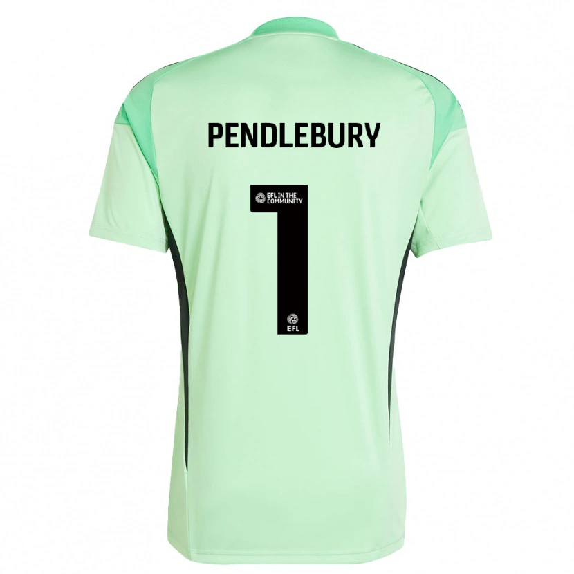 Danxen Homme Izzy Pendlebury #1 Maillot de Gardien Noir Vert Clair 2025/26 T-shirt