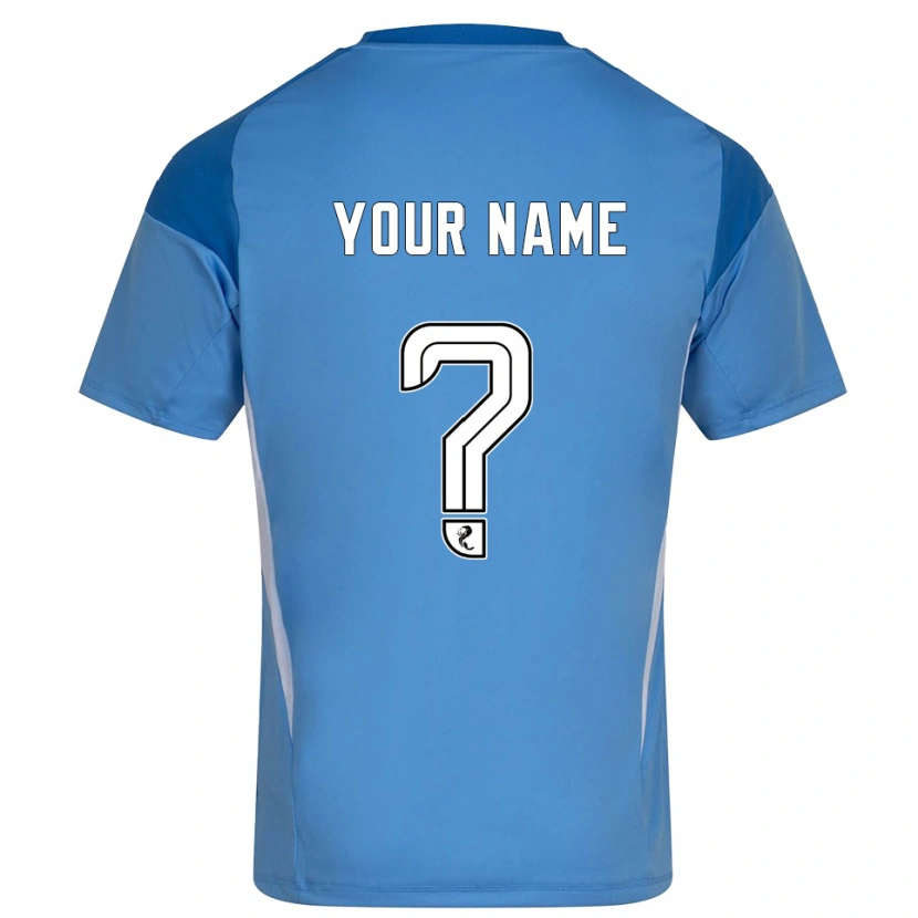 Danxen Homme Aberdeen Maillot de Gardien Blanc Bleu 2025/26 T-shirt