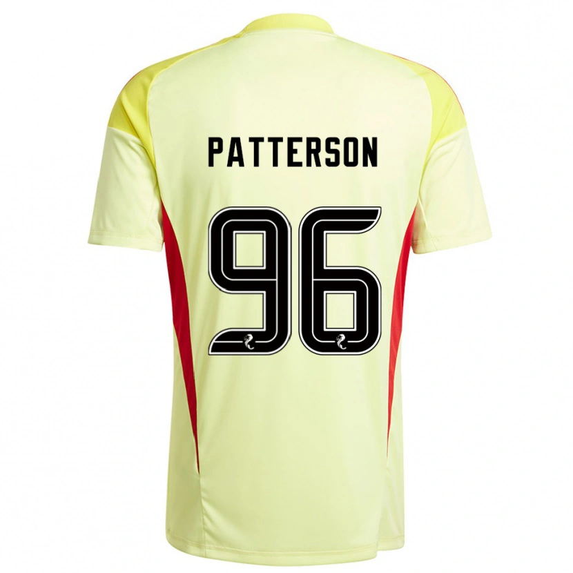 Danxen Homme Cameron Patterson #96 Maillot de Gardien Rouge Jaune 2025/26 T-shirt