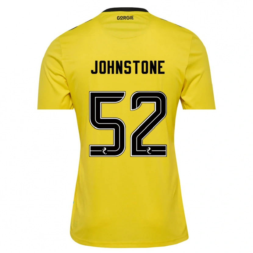 Danxen Homme Rachael Johnstone #52 Maillot de Gardien Noir Rouge Jaune 2025/26 T-shirt