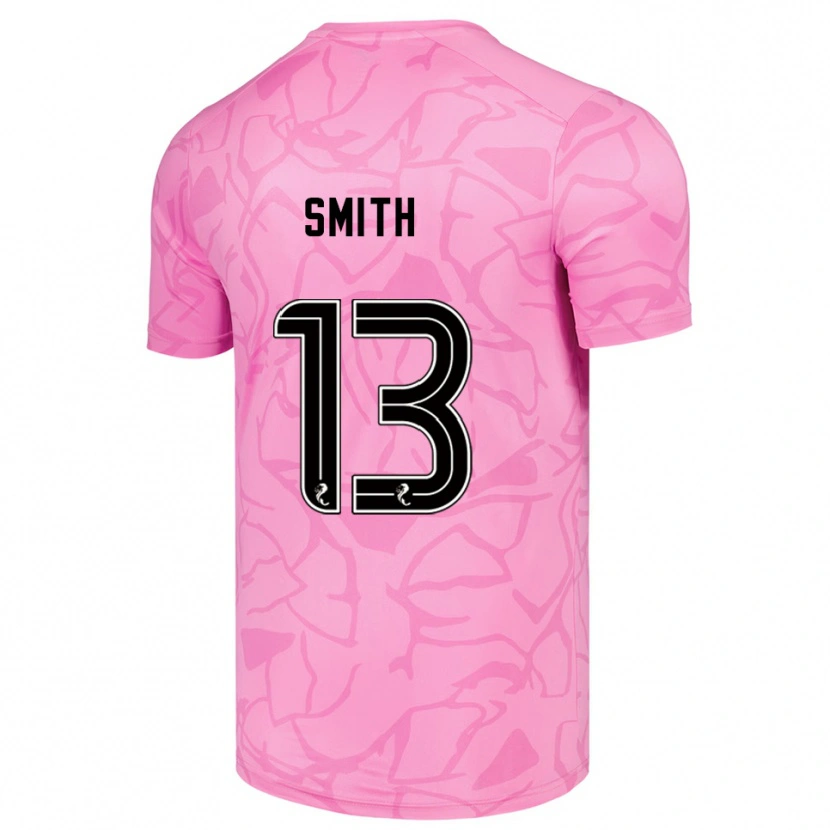 Danxen Homme Jordan Smith #13 Maillot de Gardien Noir Rose 2025/26 T-shirt