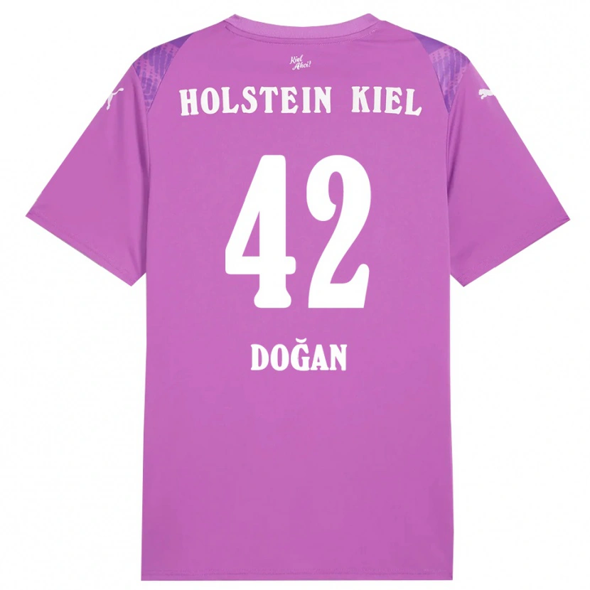 Danxen Homme Tyler Doğan #42 Maillot de Gardien Violet Blanc 2025/26 T-shirt