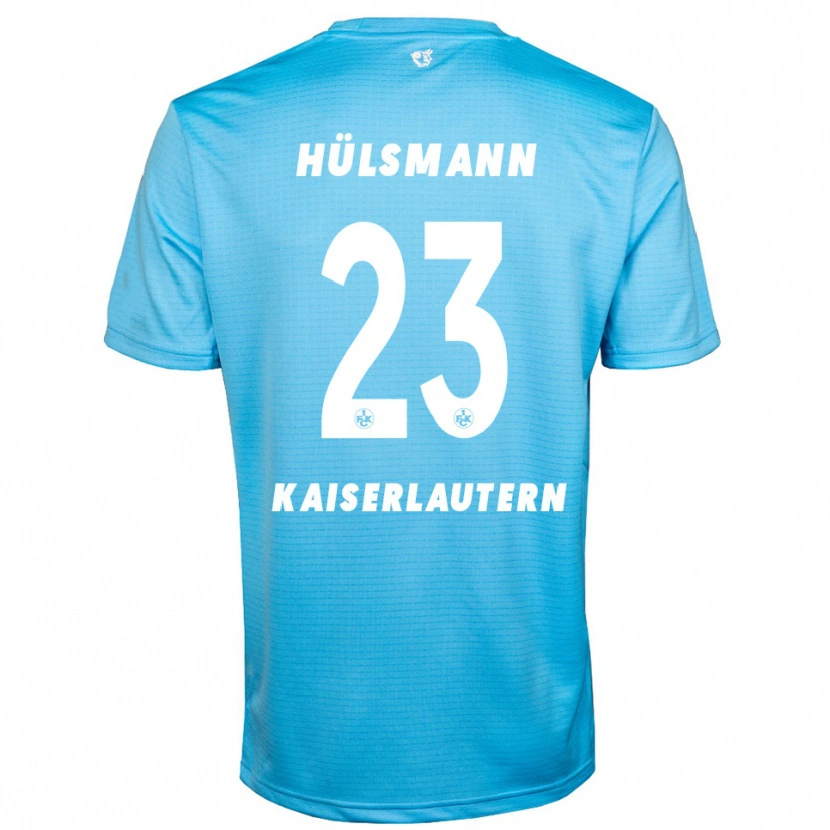 Danxen Homme Randy Hülsmann #23 Maillot de Gardien Bleu Ciel Blanc 2025/26 T-shirt