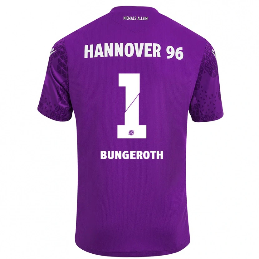 Danxen Homme Leah Bungeroth #1 Maillot de Gardien Violet Blanc 2025/26 T-shirt