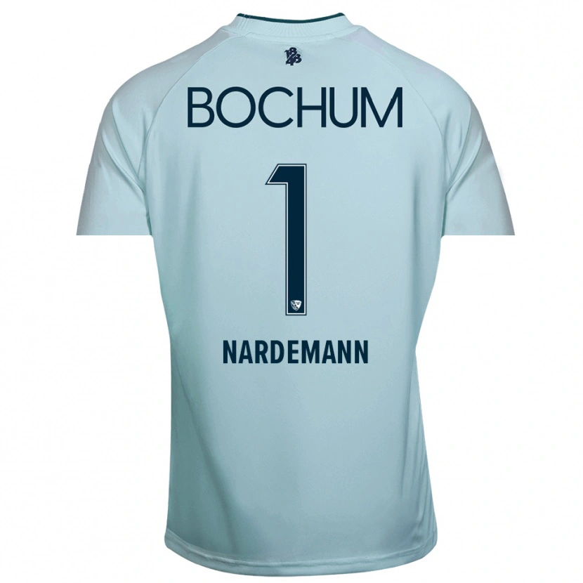 Danxen Homme Kari Närdemann #1 Maillot de Gardien Cyan-Bleu 2025/26 T-shirt