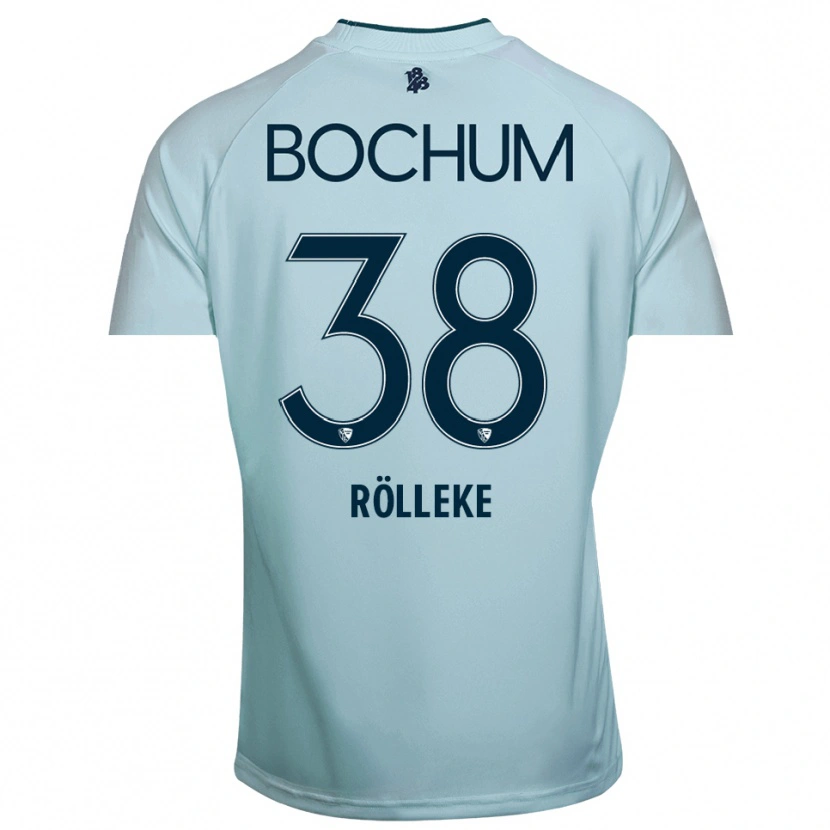 Danxen Homme Hugo Rölleke #38 Maillot de Gardien Cyan-Bleu 2025/26 T-shirt
