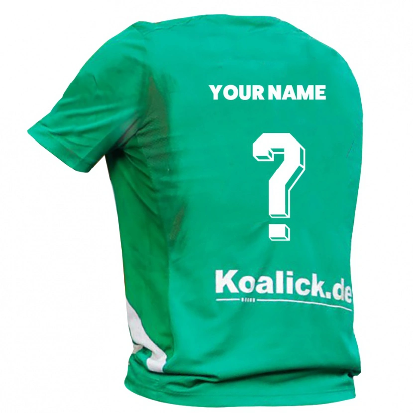 Danxen Homme Energie Cottbus Maillot de Gardien Vert Blanc 2025/26 T-shirt