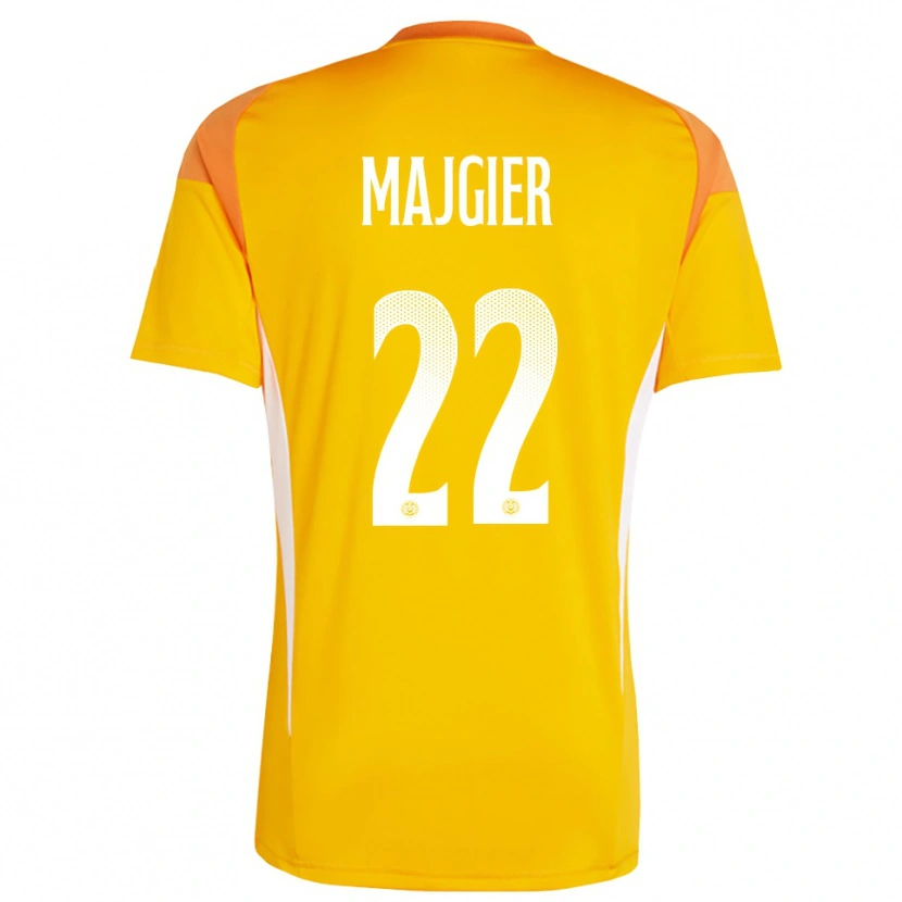 Danxen Homme Philipp Majgier #22 Maillot de Gardien Orange Blanc 2025/26 T-shirt