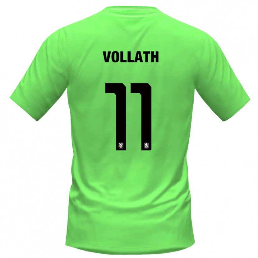 Danxen Homme René Vollath #11 Maillot de Gardien Vert Printemps 2025/26 T-shirt