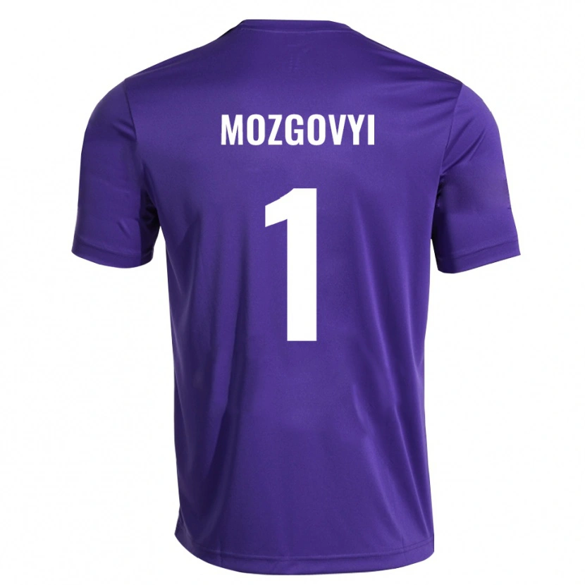 Danxen Homme Arseniy Mozgovyi #1 Maillot de Gardien Violet Blanc 2025/26 T-shirt
