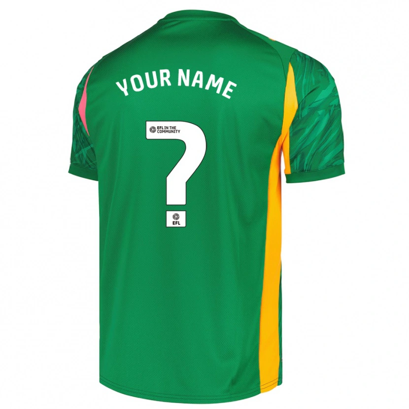 Danxen Homme Derby County Maillot de Gardien Rose Vert 2025/26 T-shirt