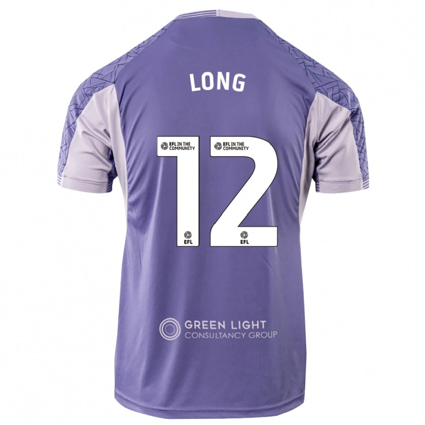 Danxen Homme George Long #12 Maillot de Gardien Violet Clair 2025/26 T-shirt
